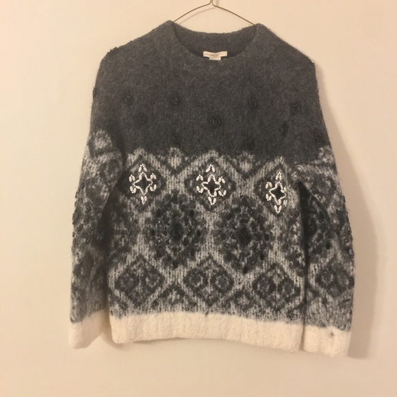 H&M Sweaters - H&M | Alpaca Blend Beaded Heavy Sweater